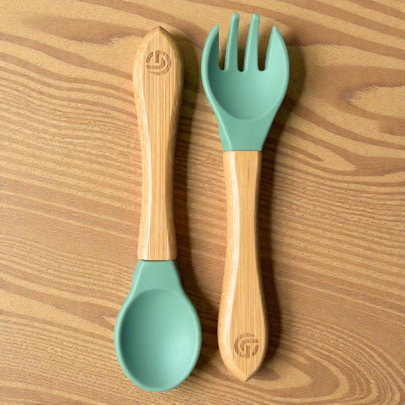 Bamboo Spoon & Fork Set